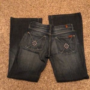 7FAM 7 For All Mankind Flare Jeans